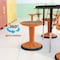 Flash Furniture Orange Kids Adjustable Active Learning Stool AY-9001S-OR-GG - alternate 9